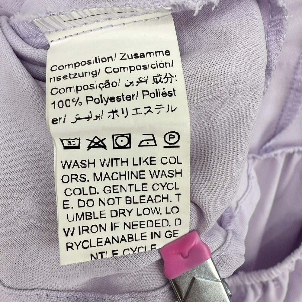 Loness Tiered Babydoll Dress Sz S Pastel Puff Sleeve Fairy‎ Milkmaid Cottagecore - Picture 9 of 10